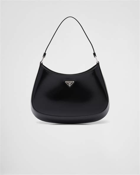 prada black purse.